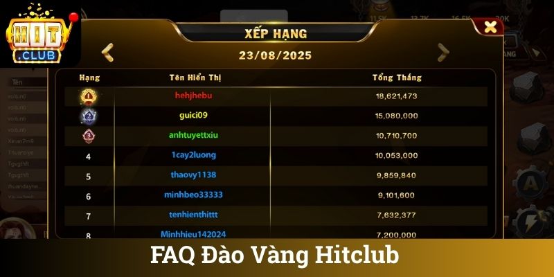 FAQ Dao Vang Hitclub FAQ Đào Vàng Hitclub