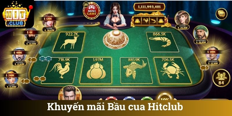 Khuyen mai Bau cua Hitclub Khuyến mãi Bầu cua Hitclub