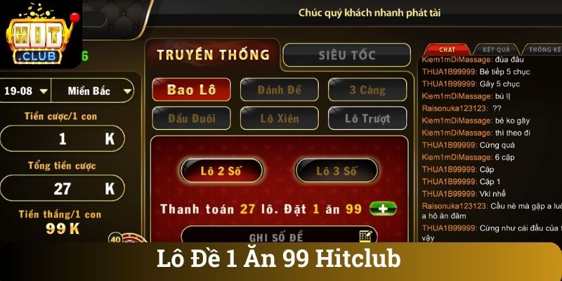Lo De 1 An 99 Hitclub Lô Đề 1 Ăn 99 Hitclub