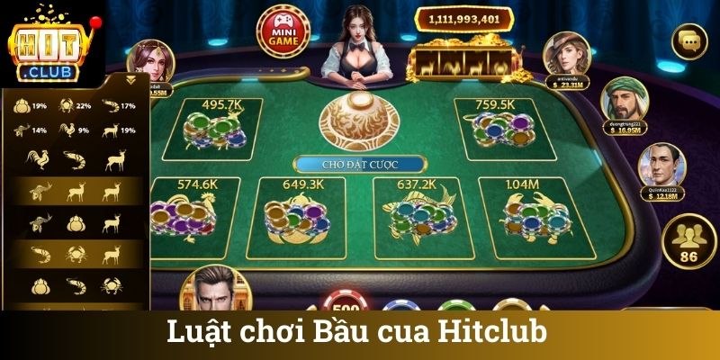 Luat choi Bau cua Hitclub Luật chơi Bầu cua Hitclub