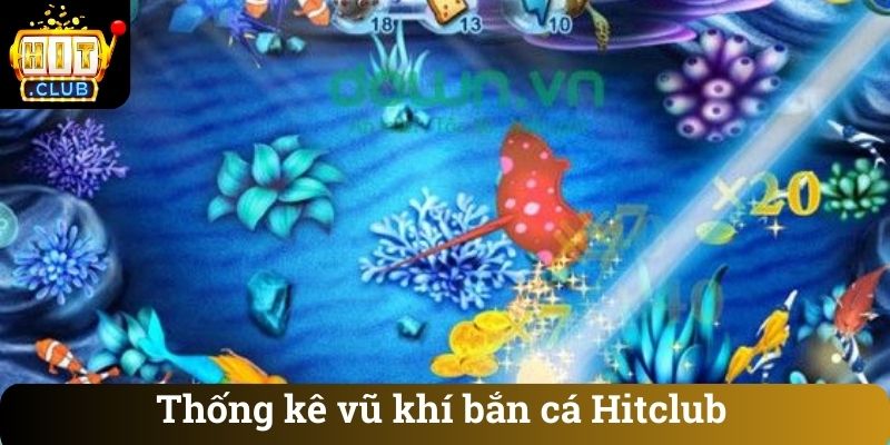 Thống kê vũ khí bắn cá Hitclub
